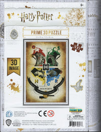 3D - Harry Potter - Les 4 maisons dans le livre d'étain à collectionner (300pcs)