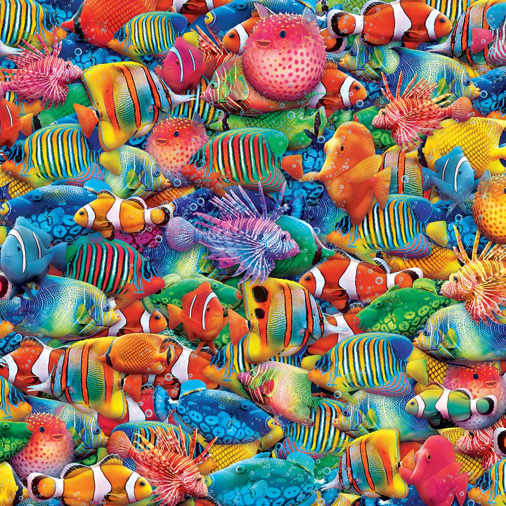 Fun in the Sun - Rainbow Sea Cube Puzzle (100pcs)