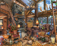 PFG The Hunting Lodge (1000pcs) (utilisation / utilisée - puzzles pour de bon)
