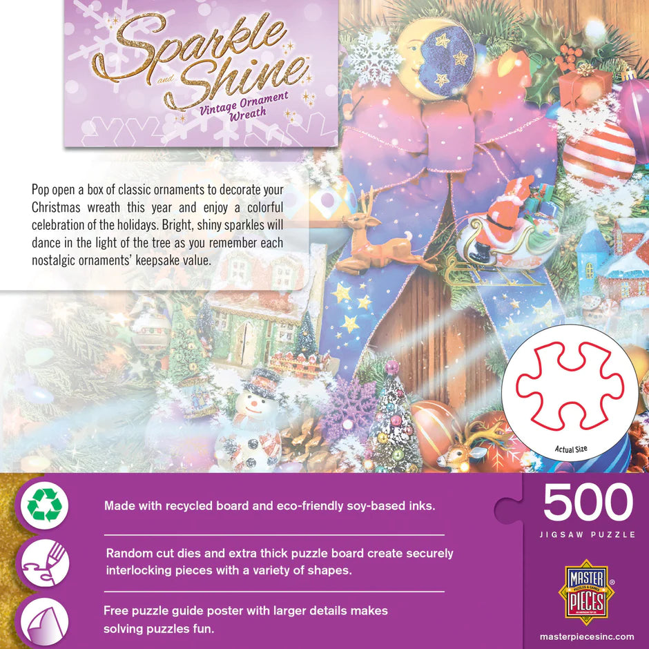 Sparkle & Shine - Couronne d'ornement vintage (500pcs)