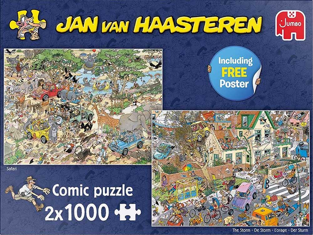 JVH 2-in-1 - Safari & The Storm / Safari & L’orage (2 x 1000pcs)