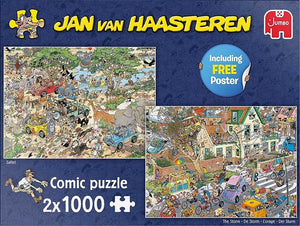JVH 2-in-1 - Safari & The Storm / Safari & L’orage (2 x 1000pcs)