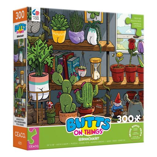 Butts on Things - Plants, Brian Cook (300pcs OVERSIZED)