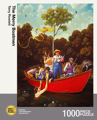 The Merry Boatmen, Terry Rowlett (1000pcs)