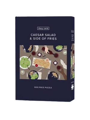 Caesar Salad & A Side of Fries (1000pcs)