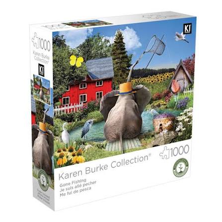 Gone Fishing, Karen Burke (1000pcs)