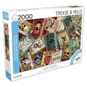 PFG Trixie & Milo - Blame The Booze (2000pcs) (Usage/Used - PUZZLES FOR GOOD)