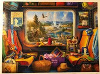 PFG Yellowstone Train View, Lars Stewart (Usage/Used - PUZZLES FOR GOOD)