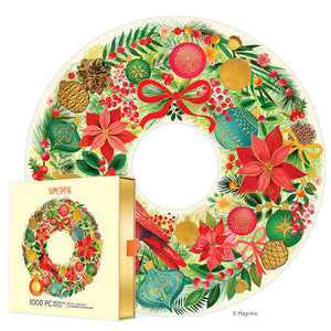 Holiday Wreath (1000pcs) (ROUND)
