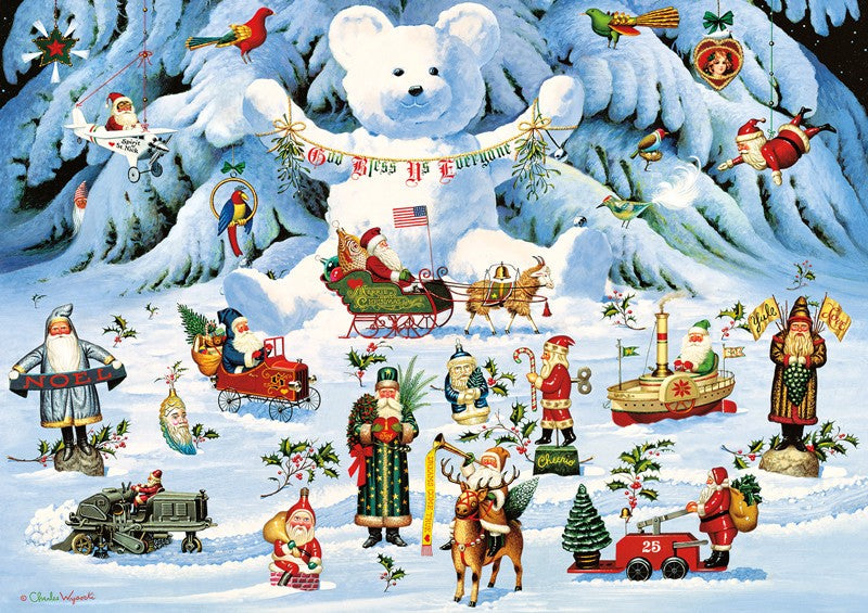 DMG Jingle Bell Teddy & Friends, Charles Wysocki (300pcs) (DAMAGED BOX)