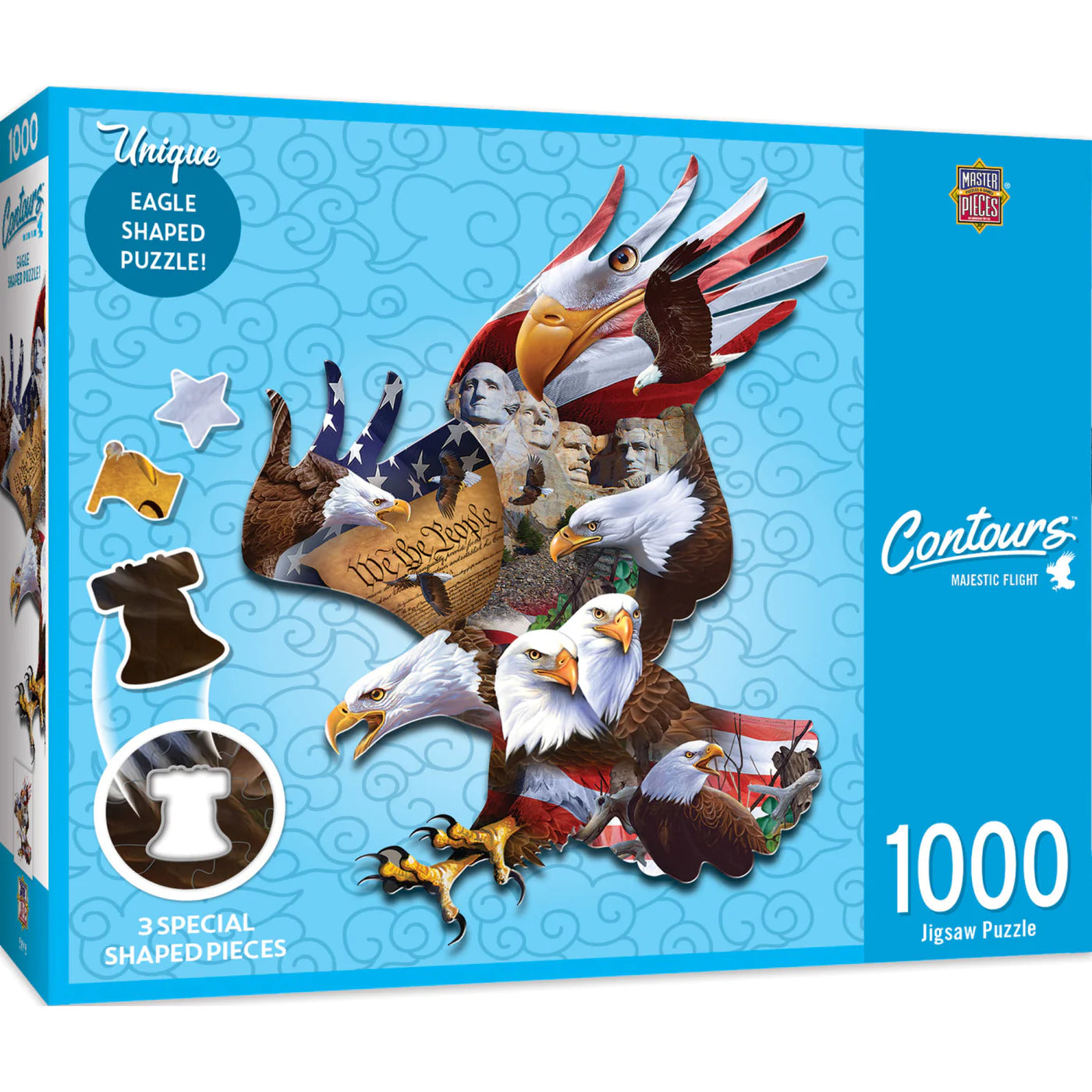 Contours Shaped - Majestic Flight (1000pcs)