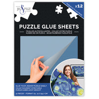 Jig & Pouz 12 x Feuilles d'adhésif de puzzle (jusqu'à 2000pcs)