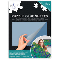 Jig & Pouz 20 x feuilles d'adhésif de puzzle (jusqu'à 3000 pcs)