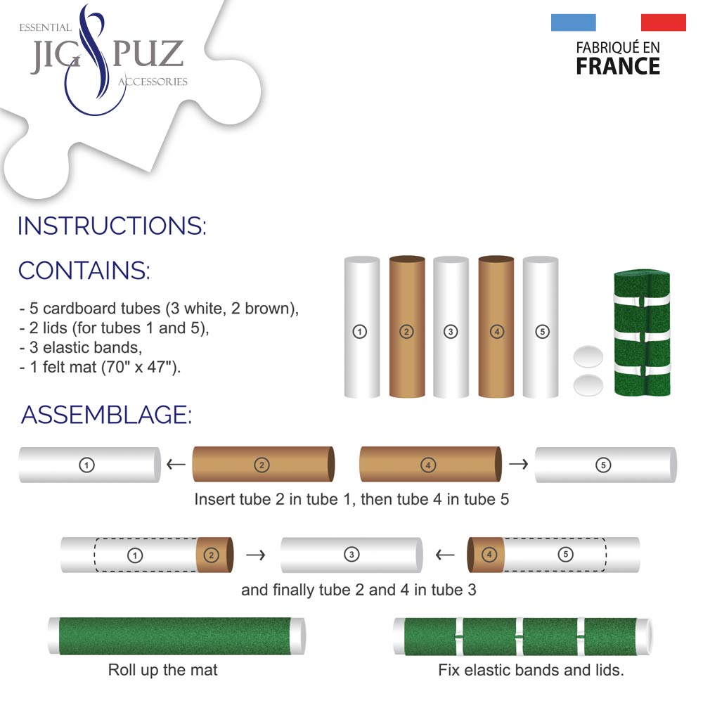 Mat de puzzle de gabarit et de puzz (300-6000pcs)