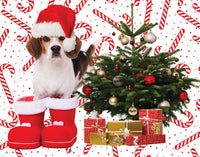 Jingle Time - Puppy at the Tree (100pcs)