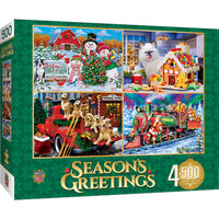 DMG Seasons Greetings - Holiday 4- Pack (4x500pcs) (boîte endommagée)