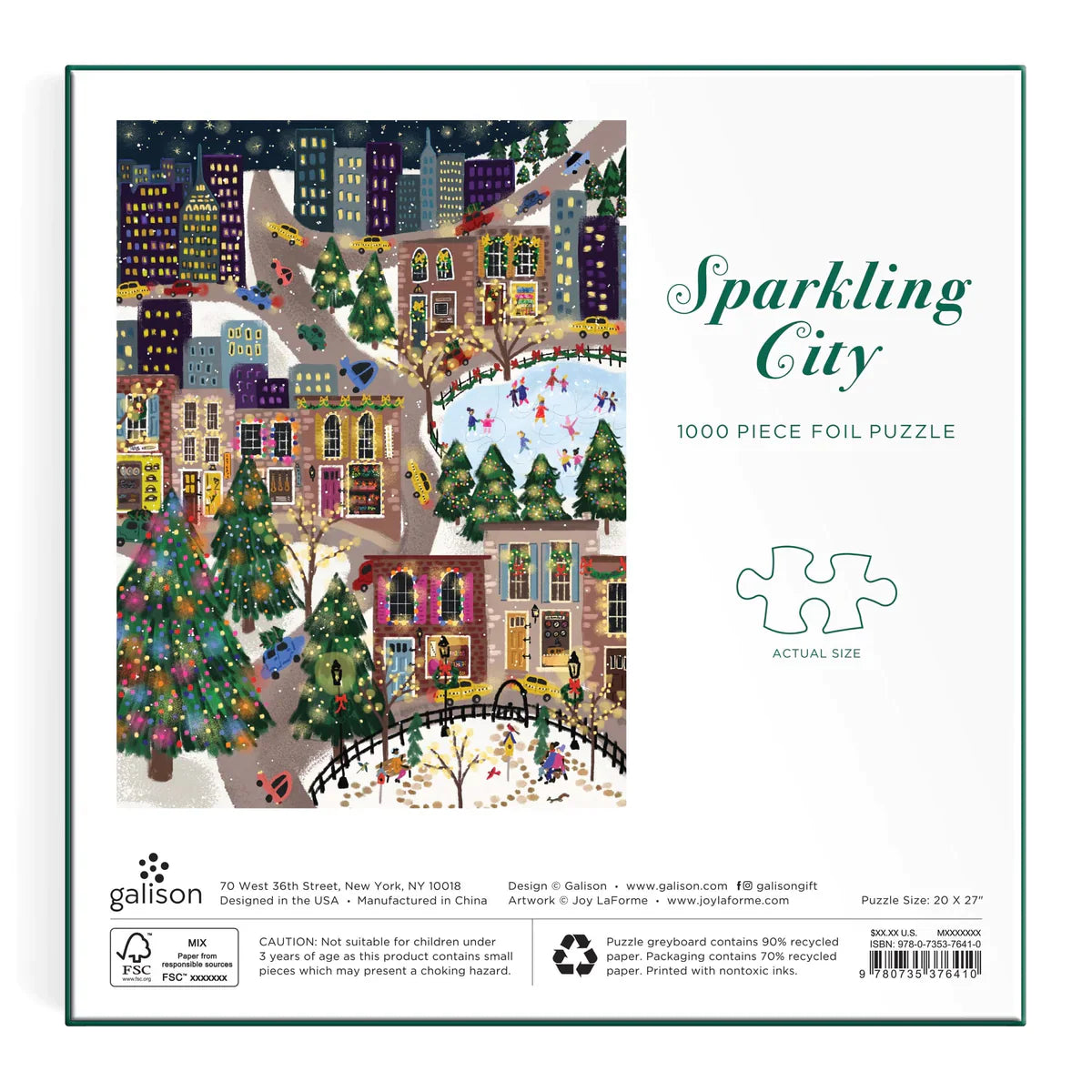 PFG Sparkling City, Joy LaForme (FOIL) (1000pcs) (Usage/Used - PUZZLES FOR GOOD)