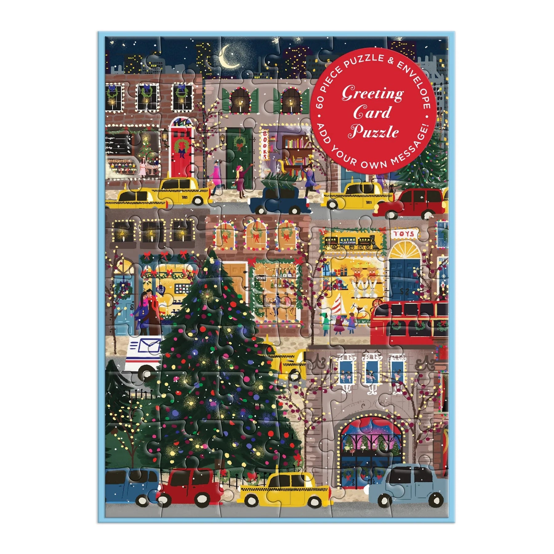 Carte de vœux - Lumières d'hiver, Joy Laforme (60 pièces) 