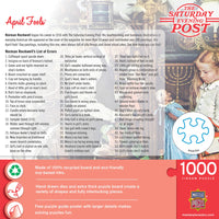 Saturday Evening Post - April Fools', Norman Rockwell (1000pcs)