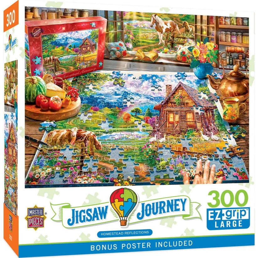 Jigsaw Journey - Homestead Reflections (300pcs) (EZ Grip)