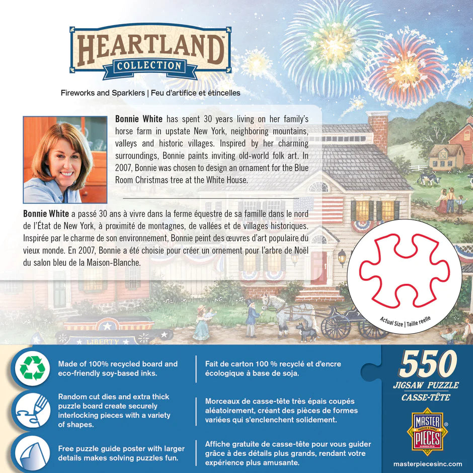 Heartland - Fireworks and Sparklers, Bonnie White (550pcs)