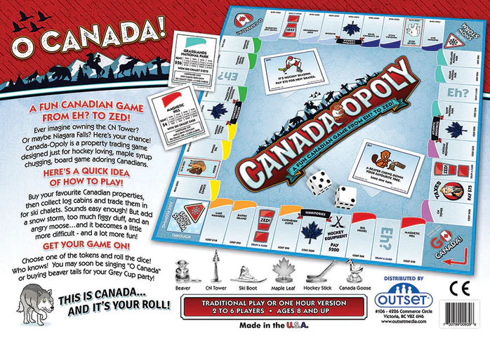 Canada-Opoly (nouveau design)