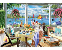 PFG View from the Porch (WOOD) (Usagé/Used - PUZZLES FOR GOOD)