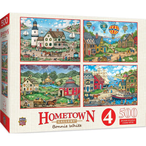 Galerie de la ville natale - Bonnie White Multipack (4x500pcs)