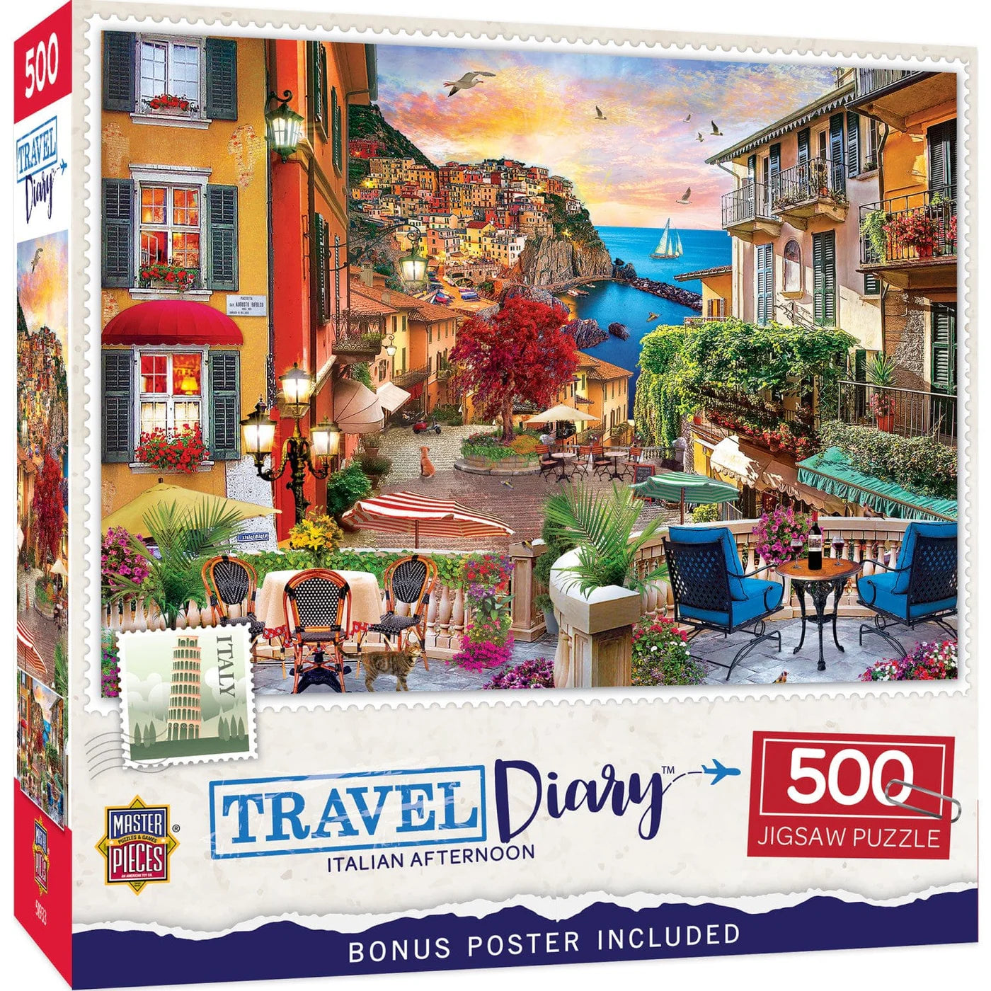 Travel Diary - Italian Afternoon, David Maclean (500pcs)
