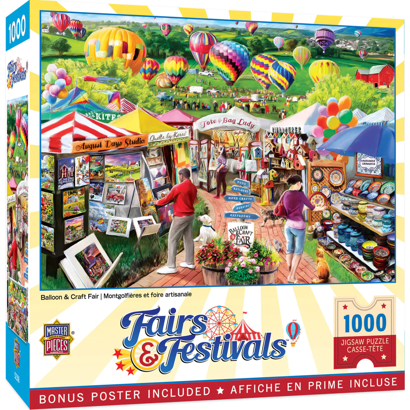 PFG Fairs & Festivals - Balloon & Craft Fair (1000pcs) (Usage/Used - PUZZLES FOR GOOD)