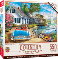PFG Country Escapes - Afternoon Escape (550pcs) (Usage/Used - PUZZLES FOR GOOD)