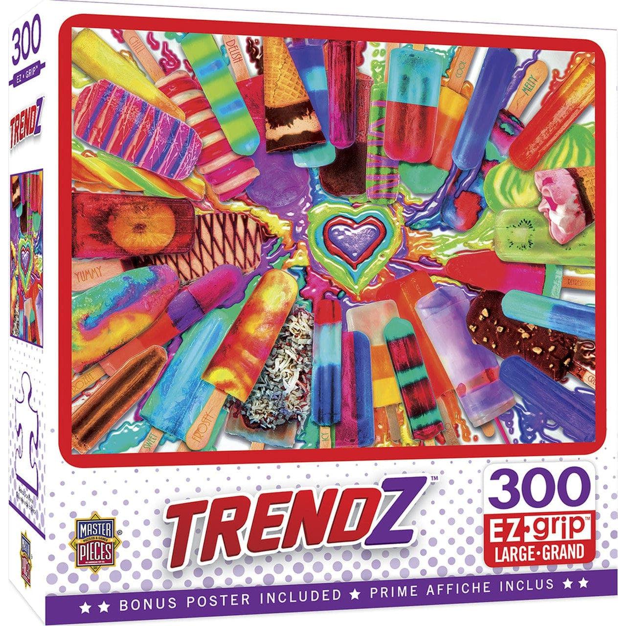 PFG Trendz - Friandises rafraîchissantes (300 pièces) (Prise facile) (Utilisation - PUZZLES FOR GOOD) 