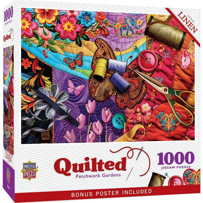 Quilted - Patchwork Gardens (1000pcs)