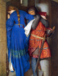 Réunion PFG sur les escaliers de la tourelle, Frederick William Burton (utilisation / utilisée - puzzles pour de bon)