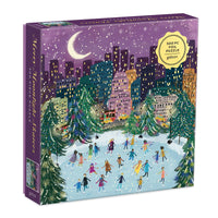 PFG Merry Moonlight Skaters Foil (500pcs) (utilisation / utilisée - puzzles pour de bon)