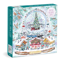 Foil de vertige de neige du village alpin, Michael Storrings (500pcs)