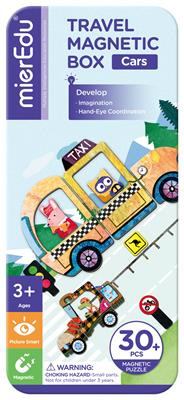 Magnetic Travel Tin - Cars / Vehicules