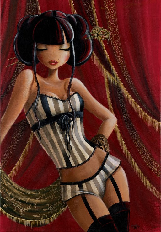 PFG Misstigri - Miss Cabaret  (1000pcs) (Usage/Used - PUZZLES FOR GOOD)