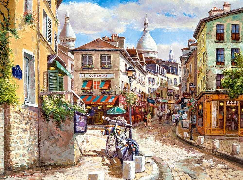 PFG Montmartre Sacre Coeur, Sam Park (3000pcs) (Usage/Used - PUZZLES FOR GOOD)