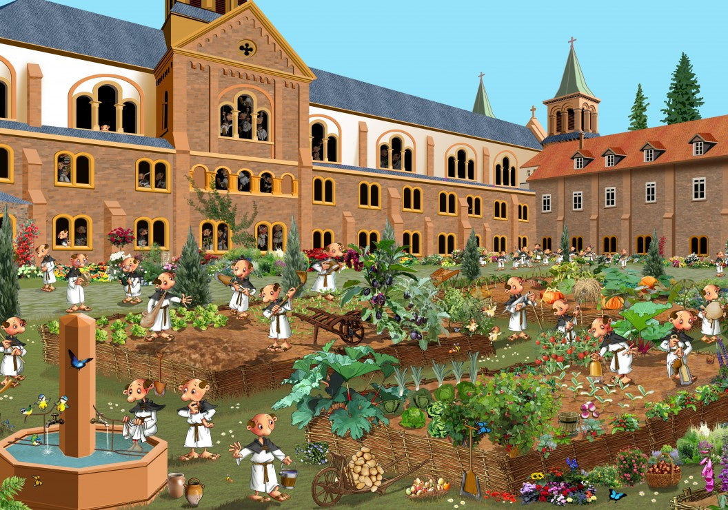 Monastery , Francois Ruyer (1000pcs)