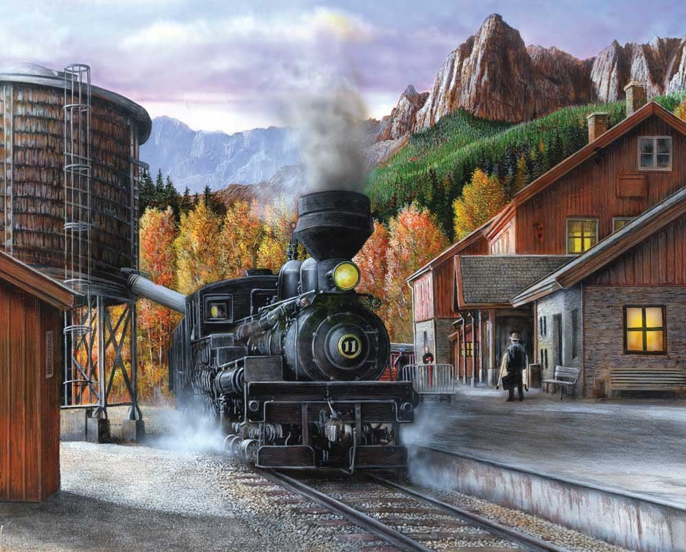PFG Mountain Express (1000pcs) (Usage/Used - PUZZLES FOR GOOD)