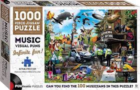 PFG Music Visual Puns  (Usage/Used - PUZZLES FOR GOOD)