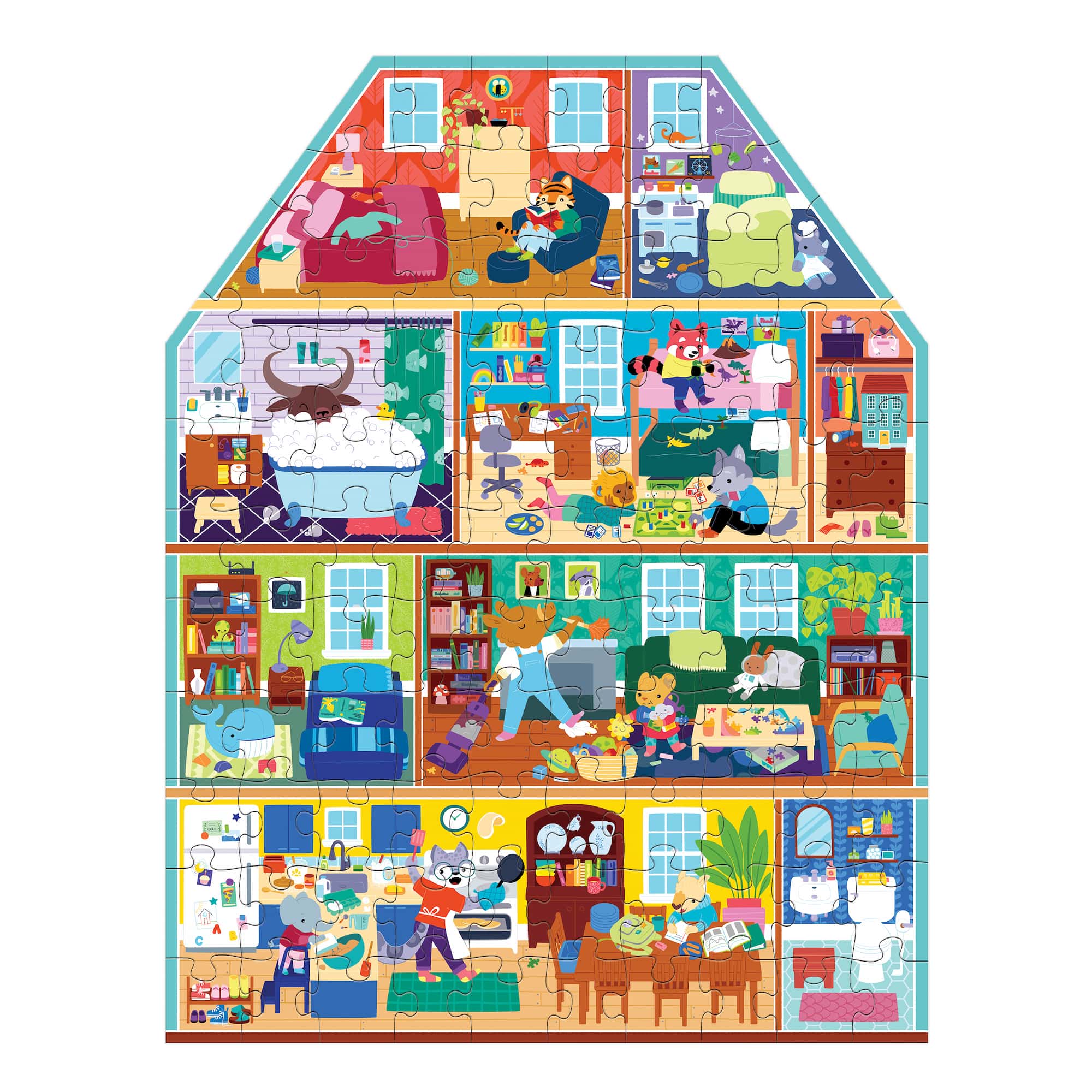 My House My Home (Shaped)  (100pcs)