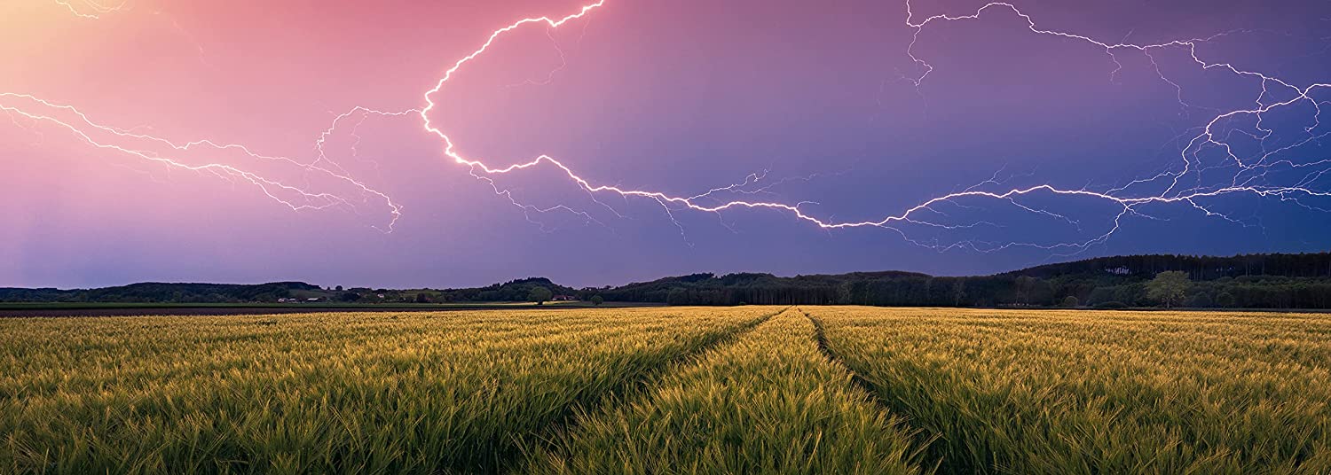 Ravensburger Nature Edition - Summer Thunderstorm (500pcs) (Panoramic)