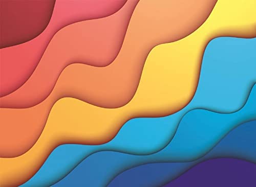PFG Gradient - Colorful Waves (1000pcs) (Usage/Used - PUZZLES FOR GOOD)