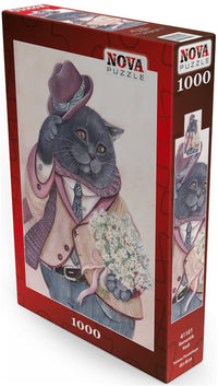 Chat romantique (1000pcs)