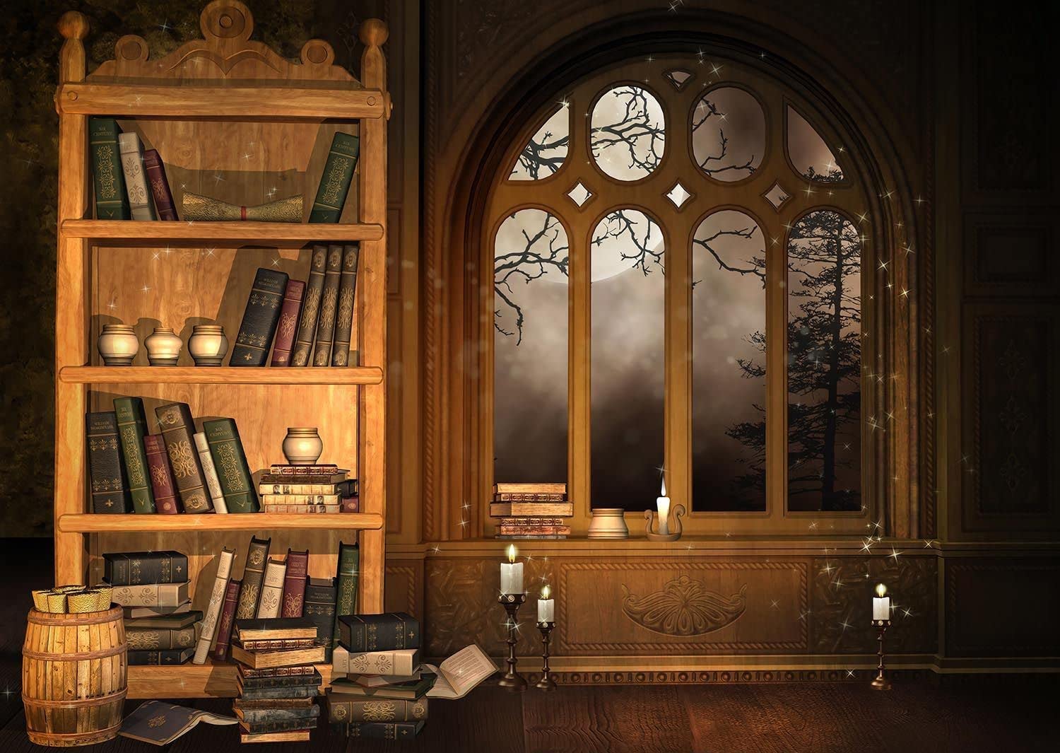 Bibliothèque de sorcier (1000pcs)