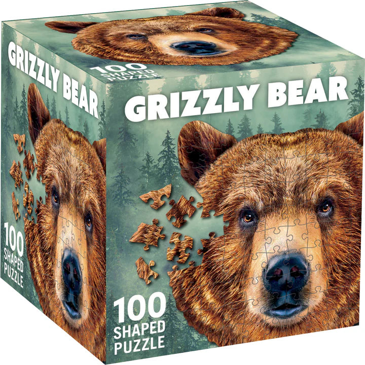 Grizzly Bear - Shaped (100pcs)