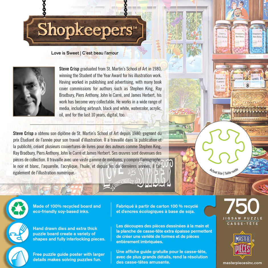 Shopkeepers - Love is Sweet, Steve Crisp (750pcs)