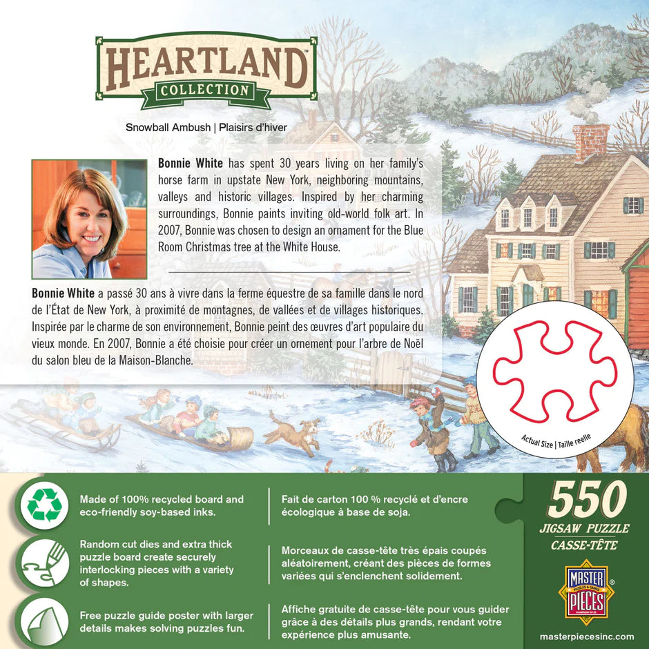 Heartland - Snowball Ambush, Bonnie White (550pcs)